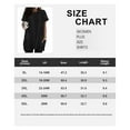 thumbnail image 7 of TIYOMI Women's Plus Size Black Tops 3X Summer Short Sleeve Knitting Tops Crewneck Shirts Pocket Knitted Sweaters Pullover Solid Basic Casual T-Shirt Loose Fit Summer Tee 3XL 22W 24W, 7 of 7