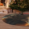 thumbnail image 6 of Picia Streamside Meditating Fox Print Christmas Tree Skirt , Christmas Tree Skirt Ornaments for Merry Christmas Holiday Party Decorations Indoor Outdoor-30", 6 of 7