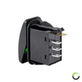 thumbnail image 4 of 5pc 12V DC 20A 4-Pin LED ON-(ON) SPDT Rocker Switch Kit - GREEN, 4 of 4