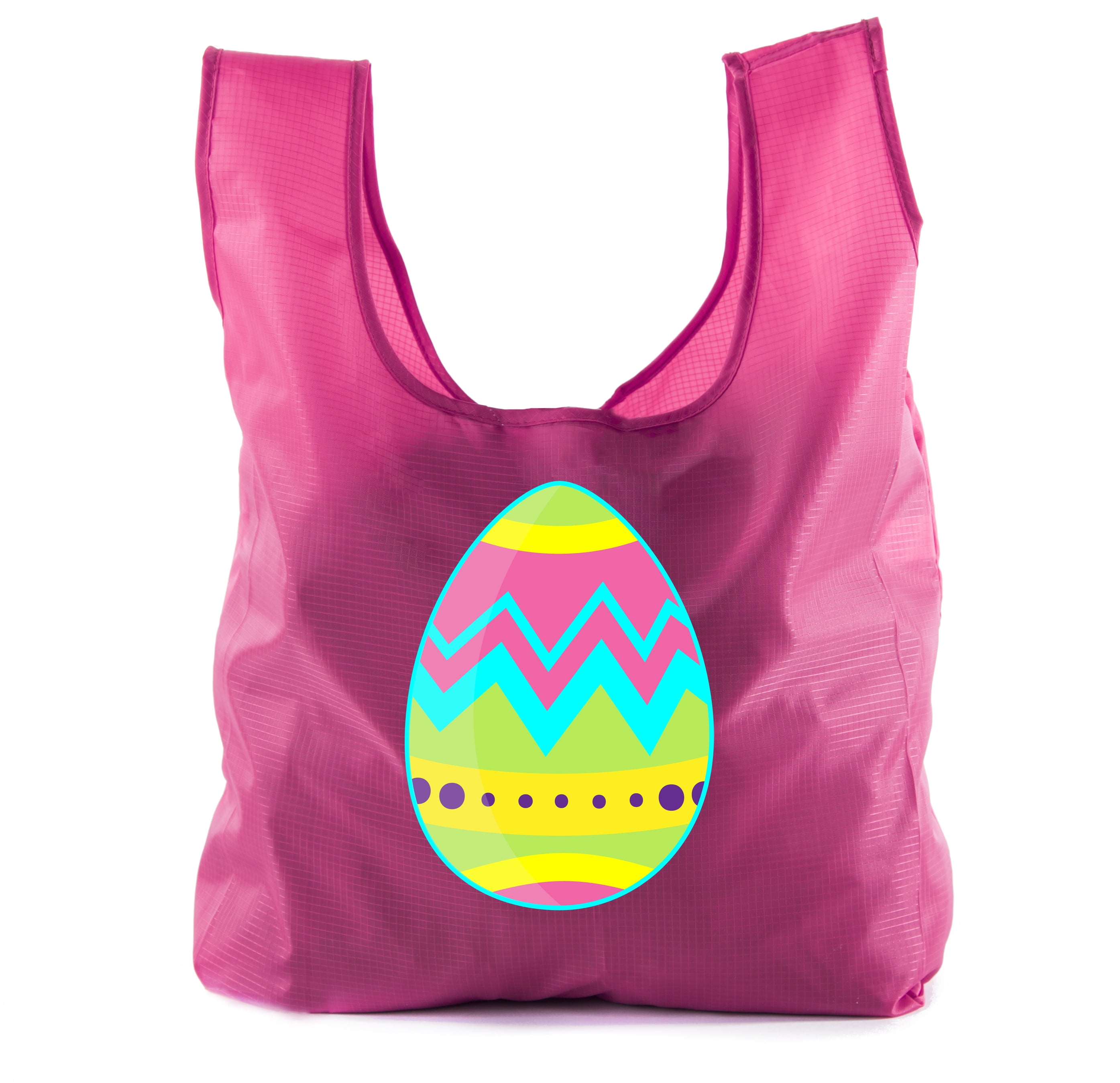 Easter Basket Bags, Bulk Reusable Grocery Bags, Easter Egg Hunt Tote Bags Giant Egg