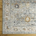 thumbnail image 7 of Mark&Day Area Rugs, 7x9 Tanina Traditional Light Gray/Pale Blue Area Rug, Grey Ivory Blue Carpet for Living Room, Bedroom or Kitchen (6'7" x 9'6"), 7 of 7