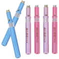 thumbnail image 3 of 6 PCS Portable Metal Shell Lip Brush Telescopic Fiber Lip Brush Retractable Makeup Brush, 3 of 8