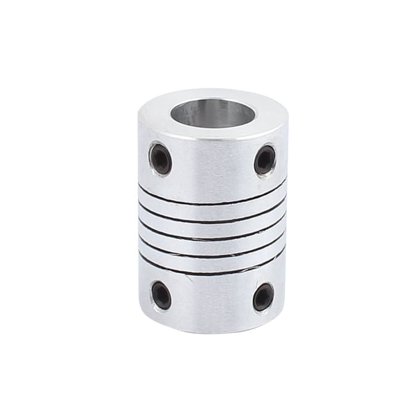 Unique Bargains D18L25 10mmx10mm Aluminum Alloy Shaft Coupling Flexible Coupler Motor Connector