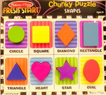 melissa and doug shape puzzle in a box