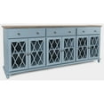 thumbnail image 3 of Jofran Aurora Hills Country Wire-Brushed 6 Door Accent Chest, 3 of 7