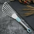thumbnail image 5 of Travelwant Fish Spatula, Stainless Steel Fish Turner Spatula Slotted Turner - Thin-Edged Design Kitchen Metal Spatula with Heat Resistant Handle Ideal for Turning, Flipping, Frying and Grilling, 5 of 7