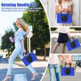 thumbnail image 7 of For Lenovo Tab K11 Plus 11.5 Inch 2024 Case, 360 Rotatable Handle Stand, Shoulder Strap, Drop-Proof Design, Blue, 7 of 7