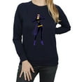 thumbnail image 3 of DC Comics Femme Chatte Heureux Pose Sweatshirt, 3 of 5