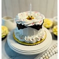 thumbnail image 2 of DEZICAKES Fake Birthday Cake w/ Candle Holder Fake Food Decoration, 2 of 8