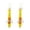 Yellow, variant on 1Pair Dual Hook Eva Fishing Lure Striped Floating Bait With Treble Hooks For Freshwater Saltwater Casting Trolling(Green-8.5X3.5Cm)