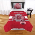 thumbnail image 2 of NCAA Ohio State Buckeyes Officially Licensed Comforter & Sham set Twin/Twin XL, 2 of 3