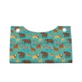 thumbnail image 2 of Picia Cute Animals Pattern Long Tissue Box Cover,PVC Leather Triangle Holder,Tissue Box Holder with Magnetic Bottom,Facial Paper Organizer Dispenser-7.9"X4.9"X4.5", 2 of 9