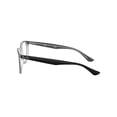 thumbnail image 4 of Ray-Ban RB5356 Optics Glasses, Prescription Eyeglasses with Case, Demo Lens/Black On Transparent, Size 52, 4 of 8