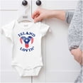 thumbnail image 5 of Island Lovin Puerto Rican Pride PR Bodysuit Jumper Girls Infant Baby Brisco Brands 6M, 5 of 6