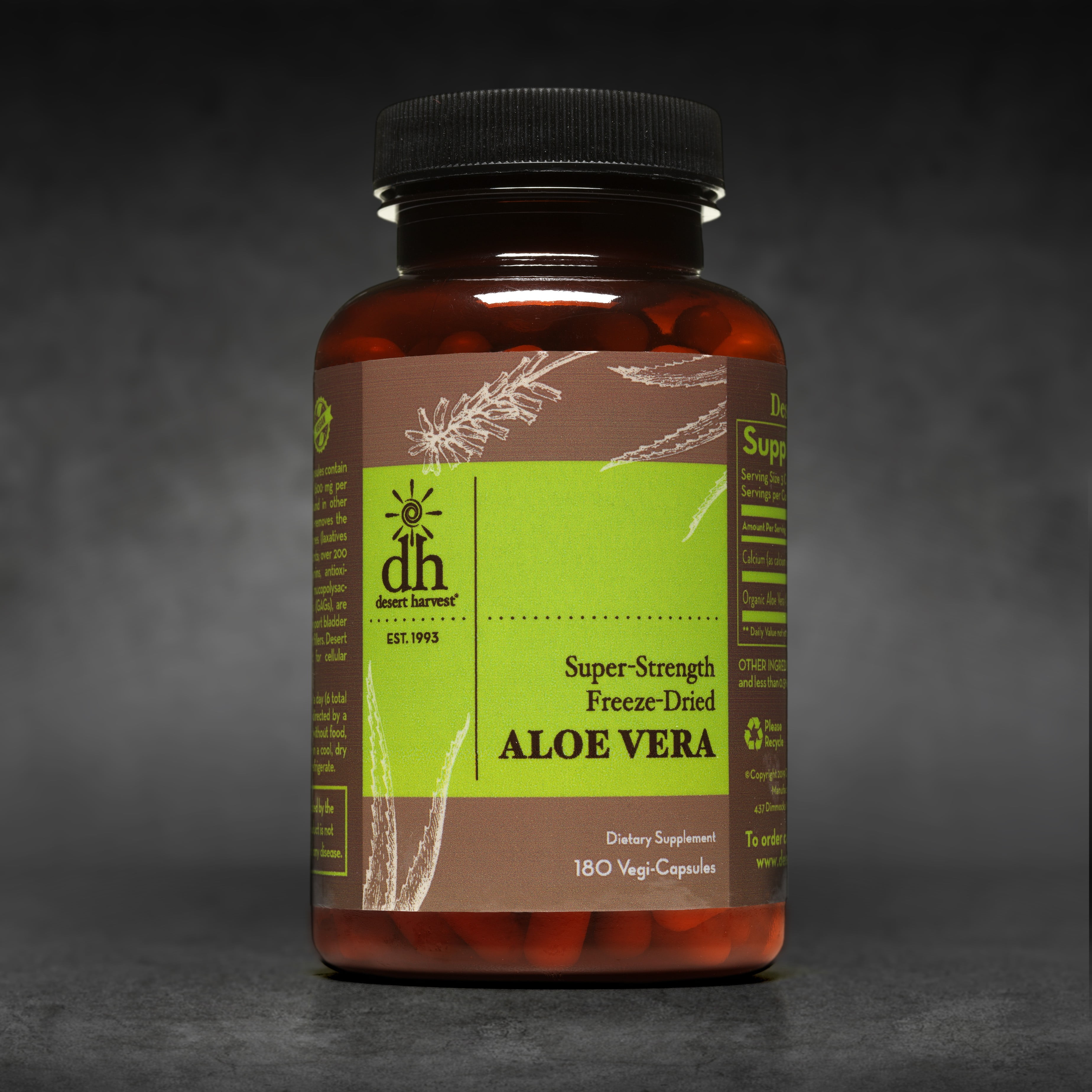 Desert Harvest SuperStrength Aloe Vera (180 Capsules) Desert Harvest SuperStrength Aloe Vera (180 Capsules)