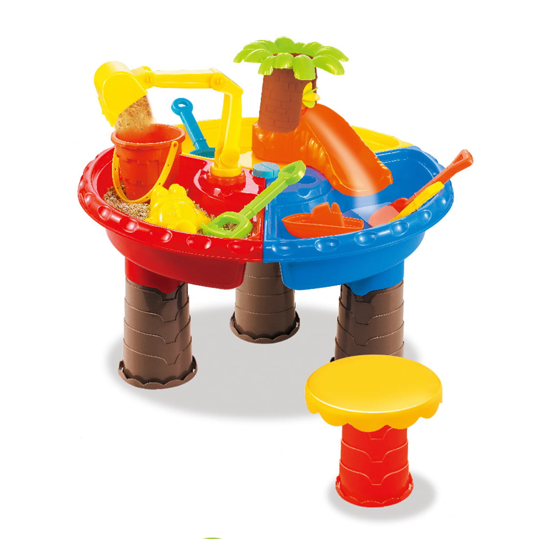 kids sand and water pit