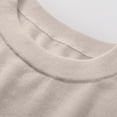 thumbnail image 2 of Men's round neck sweater long sleeved warm and comfortable knit sweater, 2 of 5
