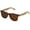 Brown, variant on Bamboo Wood Temple Polarized Adult Sunglasses for Men and Women