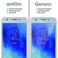 thumbnail image 3 of amFilm Galaxy J3 Star (2018) Tempered Glass Screen Protector for Samsung Galaxy J3 Star (2 Pack), 3 of 7