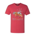 thumbnail image 2 of Wild Bobby, And Into The Forest I Go To Lose My Mind, Animal Lover, Men Premium Tri Blend Tee, Vintage Red, XX-Large, 2 of 4