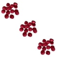 thumbnail image 2 of Inteprter 200pcs / set Flores artificiales ecológicas - Para decoraciones de cumpleaños y bodas Bajo mantenimiento B18Rojo oscuro Type1 NO1, 2 of 6