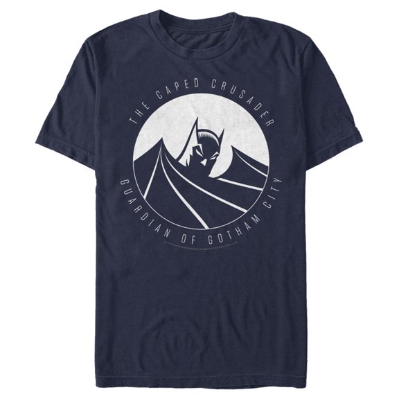 Men's Batman Guardian of Gotham Graphic Tee Navy Blue 2X Large
