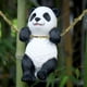 thumbnail image 2 of Estatua de panda, estatuilla de resina, escultura de animal colgante para patio, jardín, balcón, 2 of 4