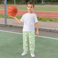 thumbnail image 5 of joogoo Retro Baseball Polka Dots Boys' Sweatpants Jogger Pants 9-10Y, 5 of 8