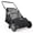 Gray, variant on Push Lawn Sweeper, 21" Leaf & Grass Collector, Heavy Duty Thickened Steel Manual Leaf Sweeper with Large Capacity 3.5 cu. ft Mesh Collection Hopper Bag & 2 Spinning Brushes