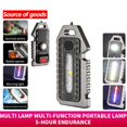 thumbnail image 1 of Lámpara Clip de bolsillo Linterna Llaveros Acampar al aire libre Ciclismo Luz de trabajo LED (A) Ehuebsd Para estrenar, 1 of 1
