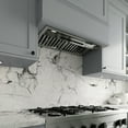 thumbnail image 4 of Streamline 28 in. Isnello Ductless Insert 350 CFM Range Hood in Brushed Stainless Steel with Baffle Filters, Touchpad Control, LED Lights, 4 of 19