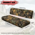 thumbnail image 7 of Yuyamidu Oak UTV Seat Cover Easy to Install Mule Bench Seat Cover Camouflage Hunting UTV Accessories Elastic Fabrics Compatible with Kawasaki Mule 3000 3010 3020, 7 of 7