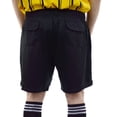 thumbnail image 3 of Mens Premium Drawstring Referee Shorts | Black Soccer Shorts for officials - Black CA6025 3XL, 3 of 4