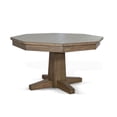 thumbnail image 2 of Yael Game Table w Reversible Dining Top, Brown Mahogany Wood 53 Inch, 2 of 3