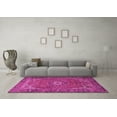 thumbnail image 3 of Ahgly Company Indoor Round Persian Pink Traditional Area Rugs, 7' Round, 3 of 4