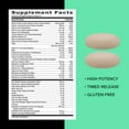 thumbnail image 5 of GNC Mega Men 50 Plus Clinically Proven Multivitamin Caplets, For Heart & Prostate Health, B Vitamins, Saw Palmetto, Memory, Vitamin D-3, 60 count, 5 of 8
