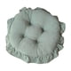 thumbnail image 2 of Floor Cushion for Adults Thick Velvet Floor Pillow Large Ottoman Chair Cushion Soft Mat for Sitting Reading Meditation Living Room Bedroom Decor Yoga Lounge Home Comfort Portable Strap Support, 2 of 7