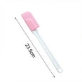 thumbnail image 3 of Fnochy Clearance Brush Blade Spatula Cake Cream Scraper Set - 3-Piece Baking Tools, High Temperature Resistant, Durable & Easy Clean, Non-Deformable Plastic Kitchen Accessories, 3 of 7