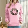 thumbnail image 2 of Birdeem Hauts Dénudés pour Femmes, Sweat à Capuche Imprimé à Manches Longues, Tenue d'Entraînement, 2 of 6