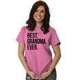 thumbnail image 4 of Best Grandma Ever Nanna Gigi Nan Cute Women's Graphic T Shirt Tees Brisco Brands S, 4 of 6