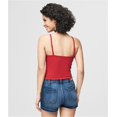 thumbnail image 2 of Aeropostale Solid Cami Tank Top para mujer, rojo, pequeño Aeropostale Cami, 2 of 2