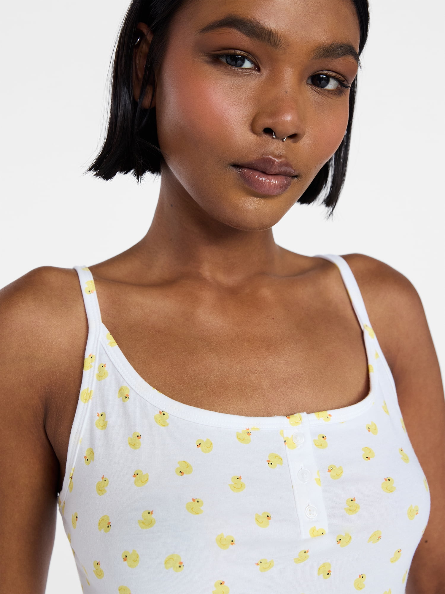 No Boundaries Cami and Boxer Shorts Sleep Set from our Cloud Core Collection, 2-Piece, Women's XXS-3X