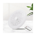 thumbnail image 4 of Ventilador de techo E27 con luz y control remoto, luz de ventilador inteligente, ventilador de iluminación, lámpara de ventilador de techo LED para dormitorio, cocina C, 4 of 8
