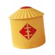 thumbnail image 1 of Contenedor para almacenar arroz, recipiente para almacenar alimentos, multiusos, reutilizable, sellado y ligero. Amarillo S, 1 of 9