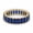 Rose Plated, variant on Baguette Cut Blue Sapphire Eternity Ring, Stackable Ring, September Birthstone Ring, Matching Band Ring, Promise Handmade Jewelry