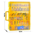 thumbnail image 2 of Case for Mini Brands Toys Series 1 2 3 Mystery Capsule Real Miniature Collectible Kit, Storage Organizer Holder for Mini Mart Collection (Box Only) Yellow, 2 of 7