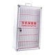 thumbnail image 2 of Caja de almacenamiento para teléfono, armario para teléfono, asa portátil, puerta transparente con 2 llaves, 72 ranuras, 2 of 9