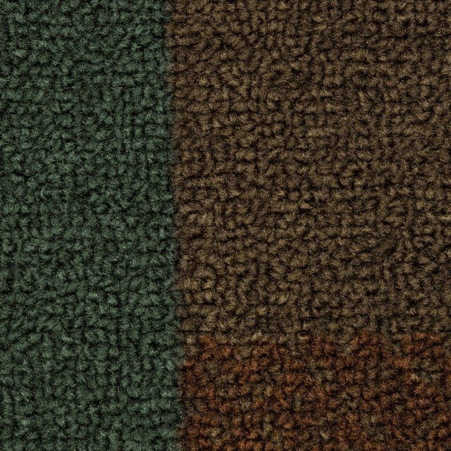 Mainstays Leaf Block Traditional Tuscany Print Area Rug, 5x7