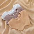 thumbnail image 5 of Absorbent Baby Bandana Bib, 3pcs Drooling Scarf Soft Teething Bib 6-Layer for Newborns to Toddler 0-24 Months, 5 of 8