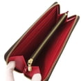 thumbnail image 3 of Pre-Owned Louis Vuitton Damier Portefeuille Clemence N60534 Canvas Brown... (Good), 3 of 6